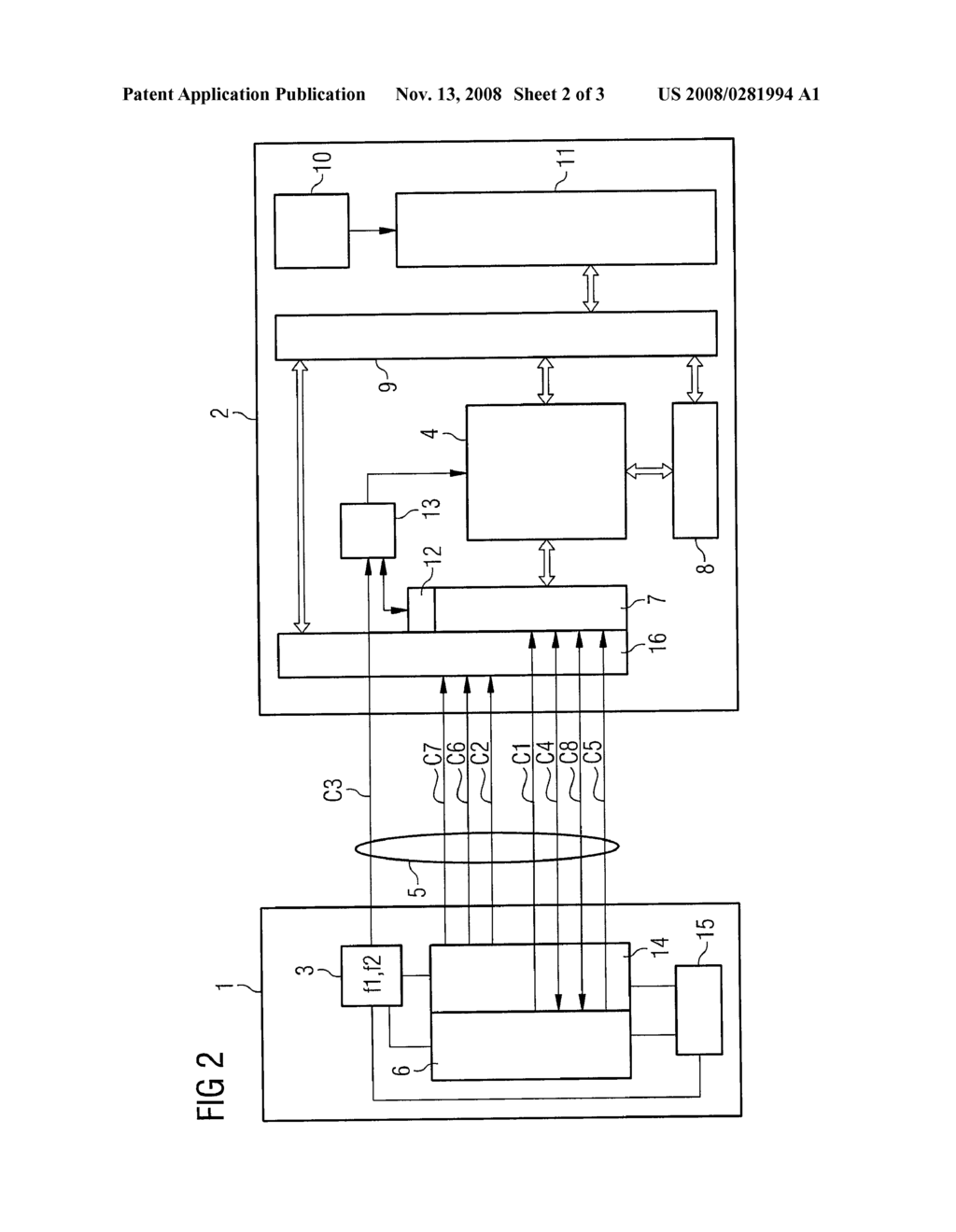 COMMUNICATION SYSTEM AND METHOD FOR OPERATING A COMMUNICATION SYSTEM - diagram, schematic, and image 03