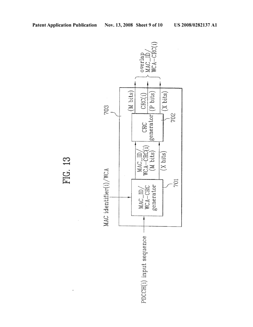 ERROR DETECTION CODE GENERATING METHOD AND ERROR DETECTION CODE GENERATOR - diagram, schematic, and image 10