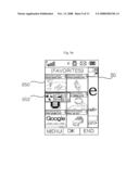 MOBILE COMMUNICATION DEVICE AND METHOD OF CONTROLLING THE SAME diagram and image