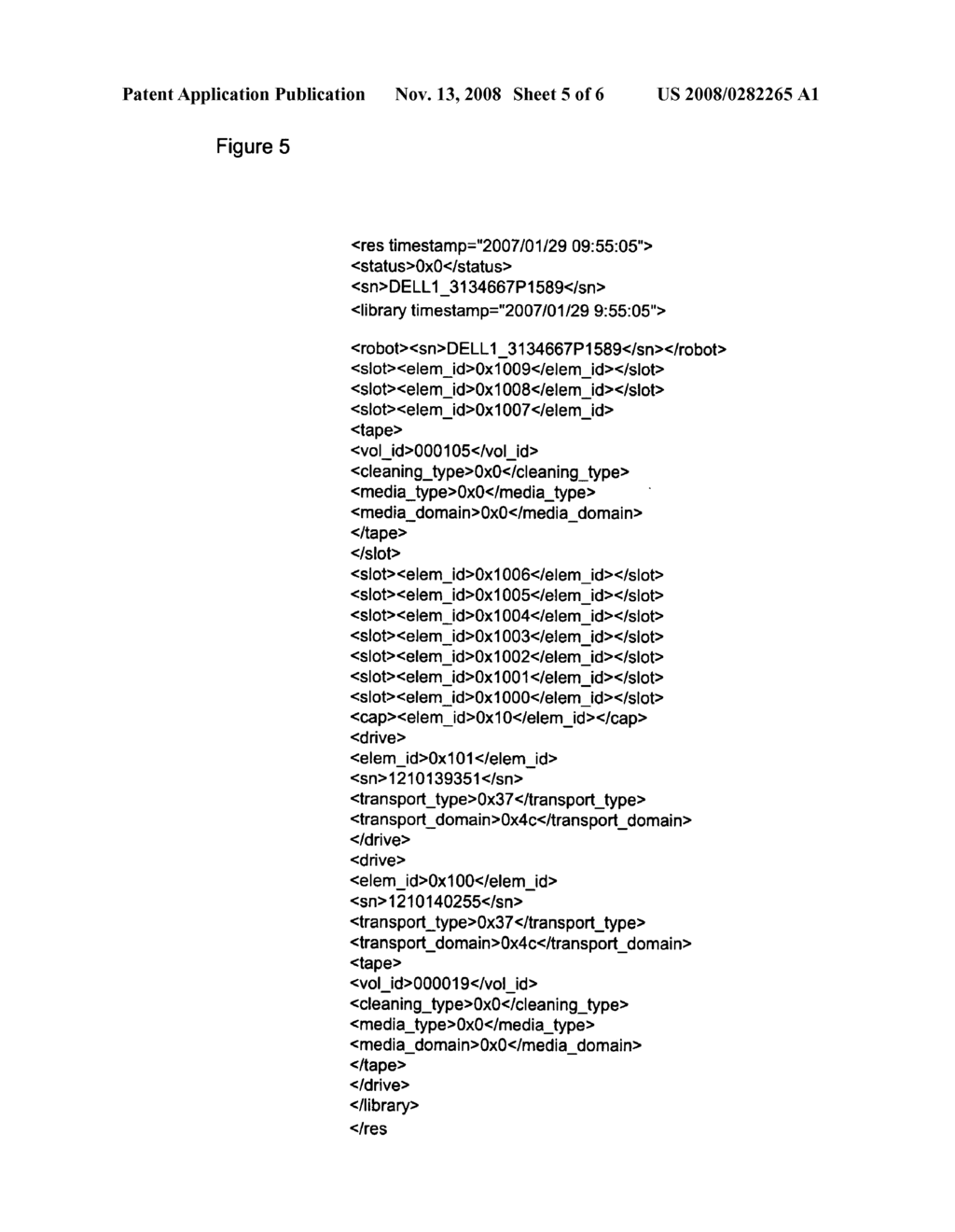 Method and system for non-intrusive monitoring of library components - diagram, schematic, and image 06