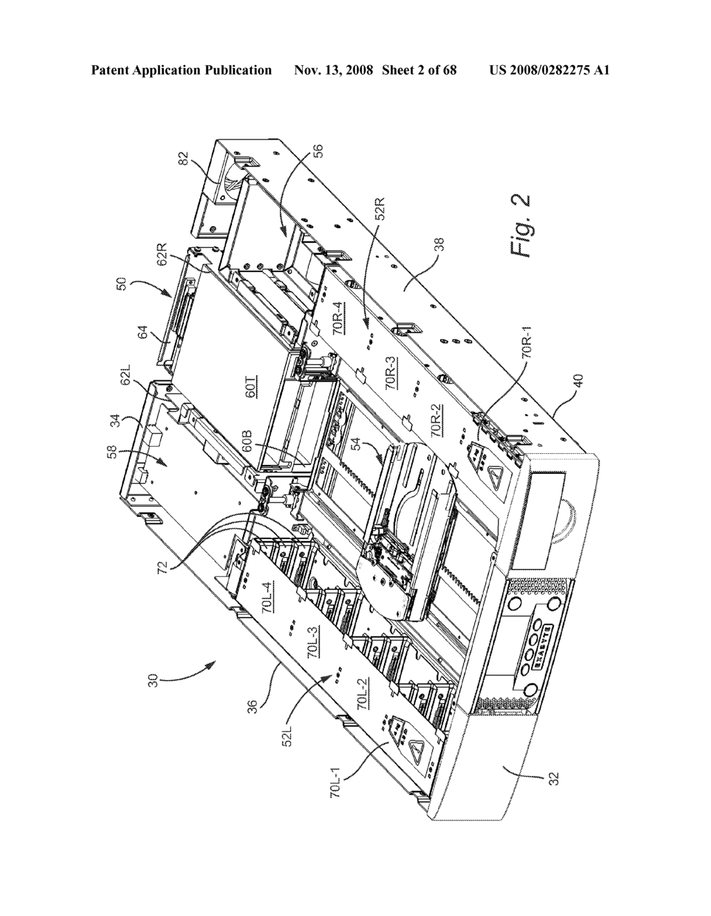 ENTRY/EXIT PORT METHOD AND APPARATUS FOR CARTRIDGE LIBRARY - diagram, schematic, and image 03