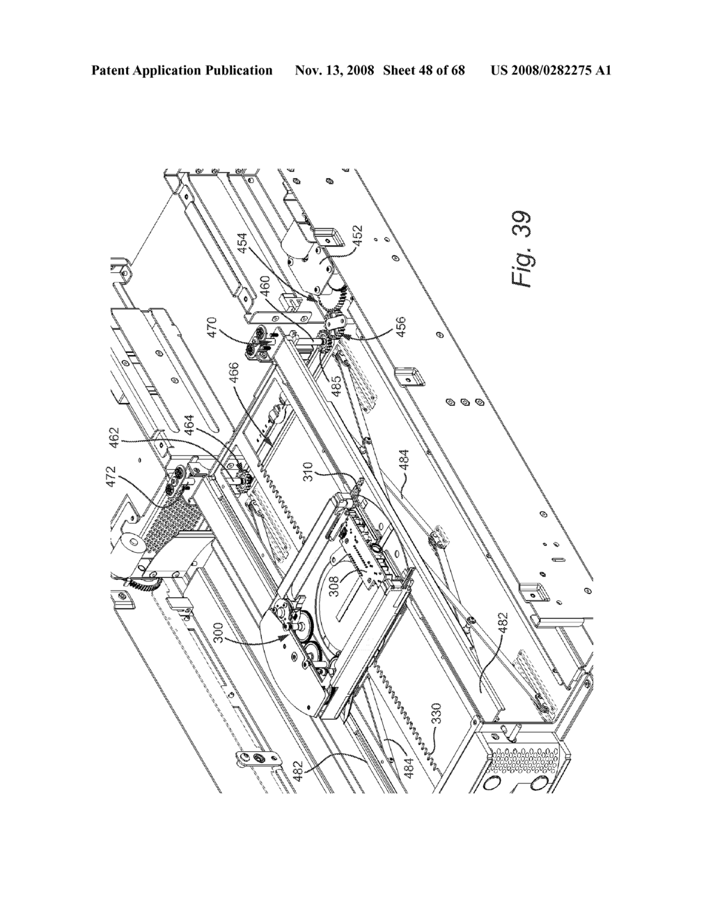 ENTRY/EXIT PORT METHOD AND APPARATUS FOR CARTRIDGE LIBRARY - diagram, schematic, and image 49