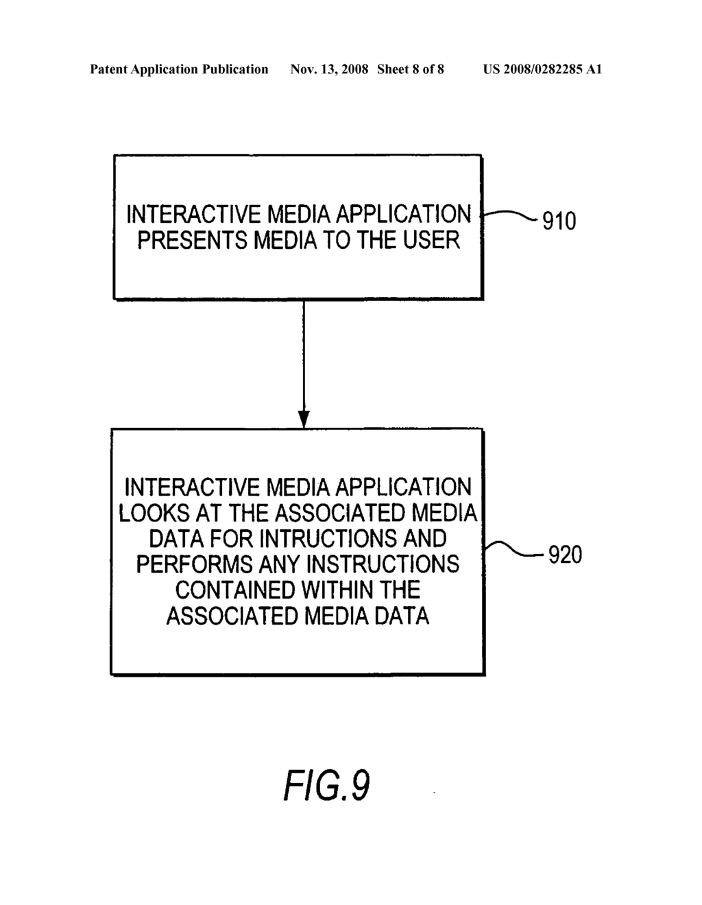 INTERACTIVE MEDIA SYSTEM AND METHOD FOR PRESENTING PAUSE-TIME CONTENT - diagram, schematic, and image 09
