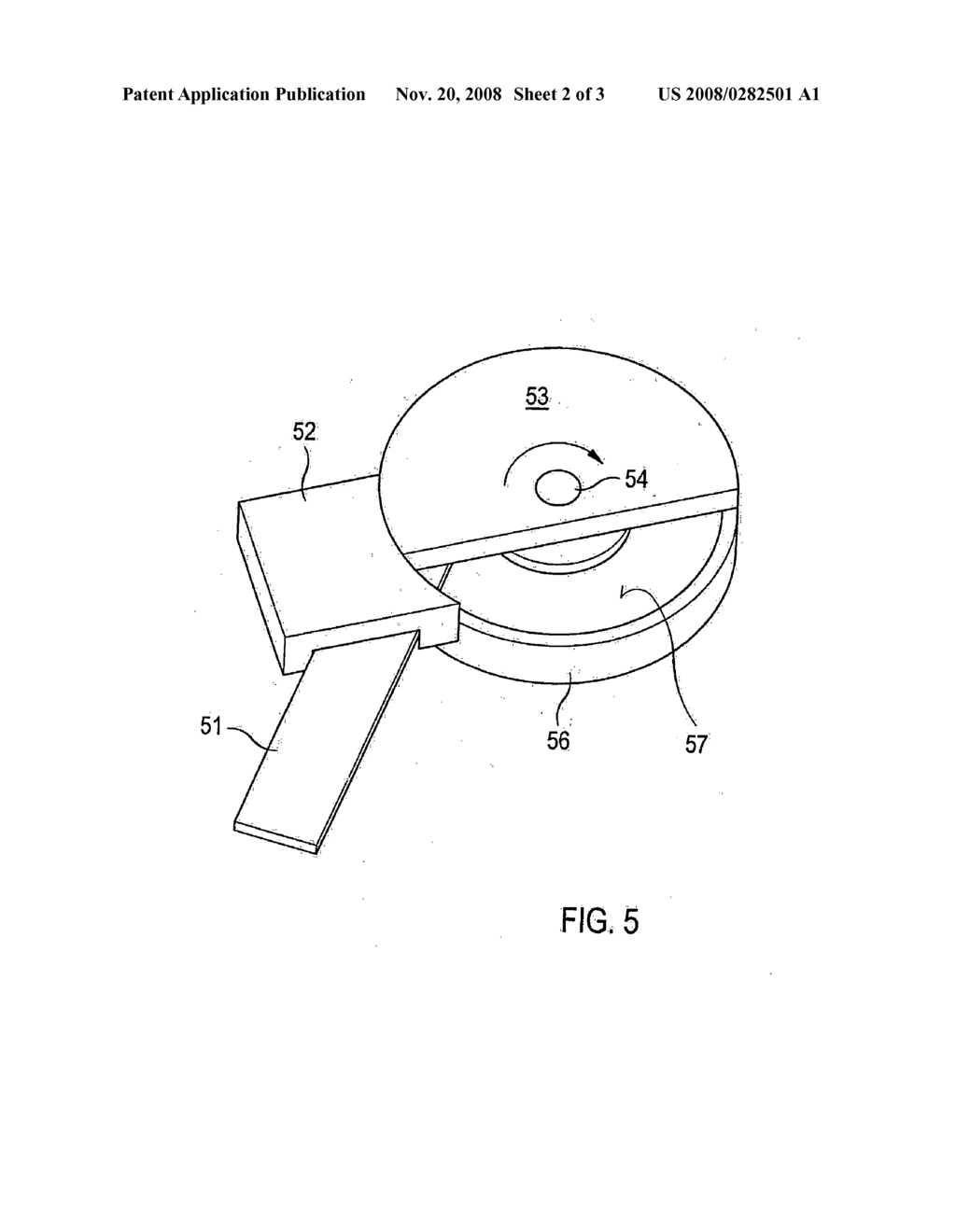 Annular Disc of Bent Sheet Material - diagram, schematic, and image 03