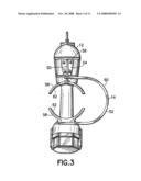 Tool arm support diagram and image