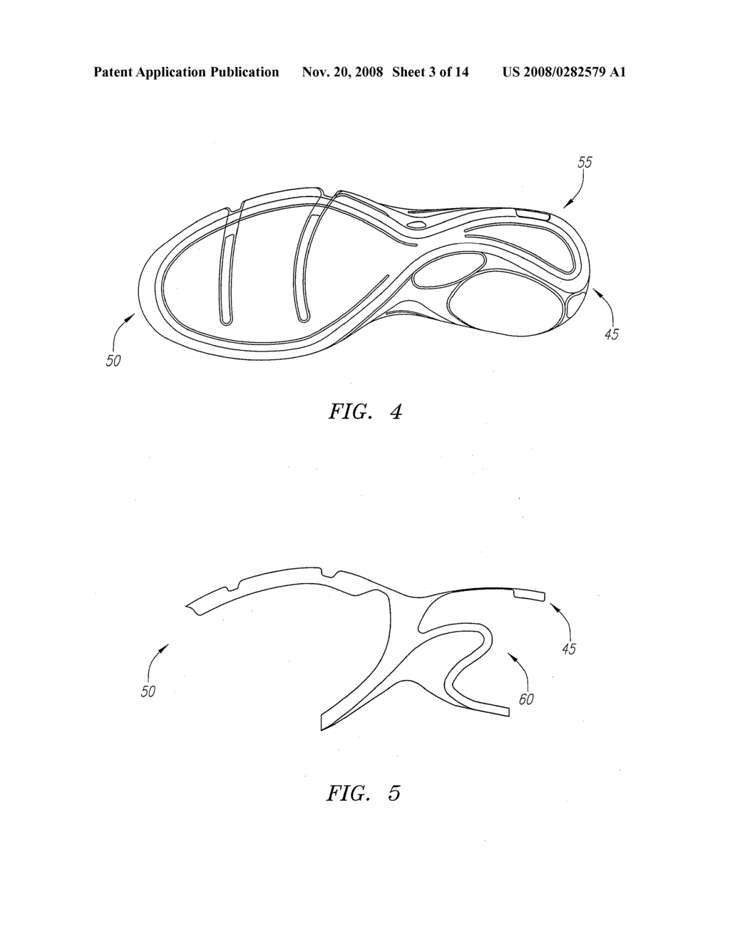 Chemically-treated Outsole Assembly for a Golf Shoe - diagram, schematic, and image 04