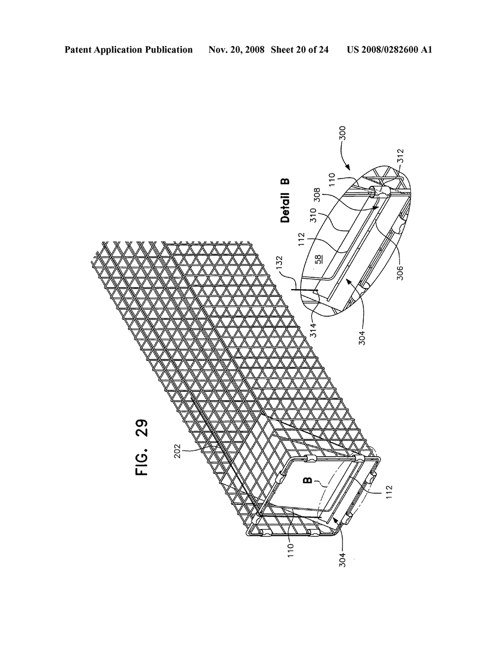 Cage trap with easy set and release mechanism - diagram, schematic, and image 21