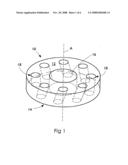 Device For Use In Flower Arranging diagram and image