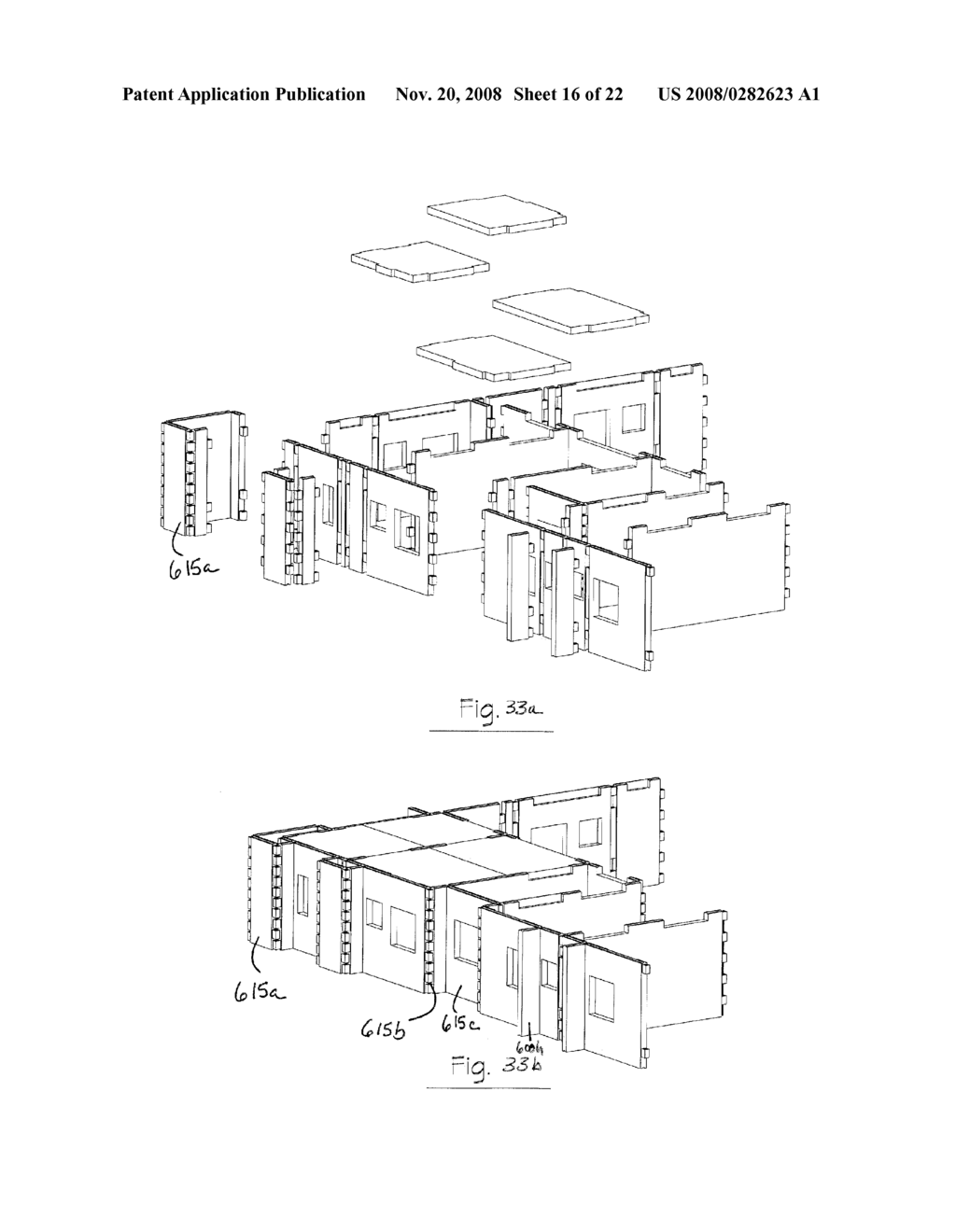 Method and apparatus for precast wall and floor block system - diagram, schematic, and image 17