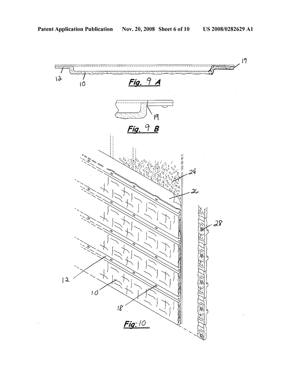 Simulated log siding - diagram, schematic, and image 07