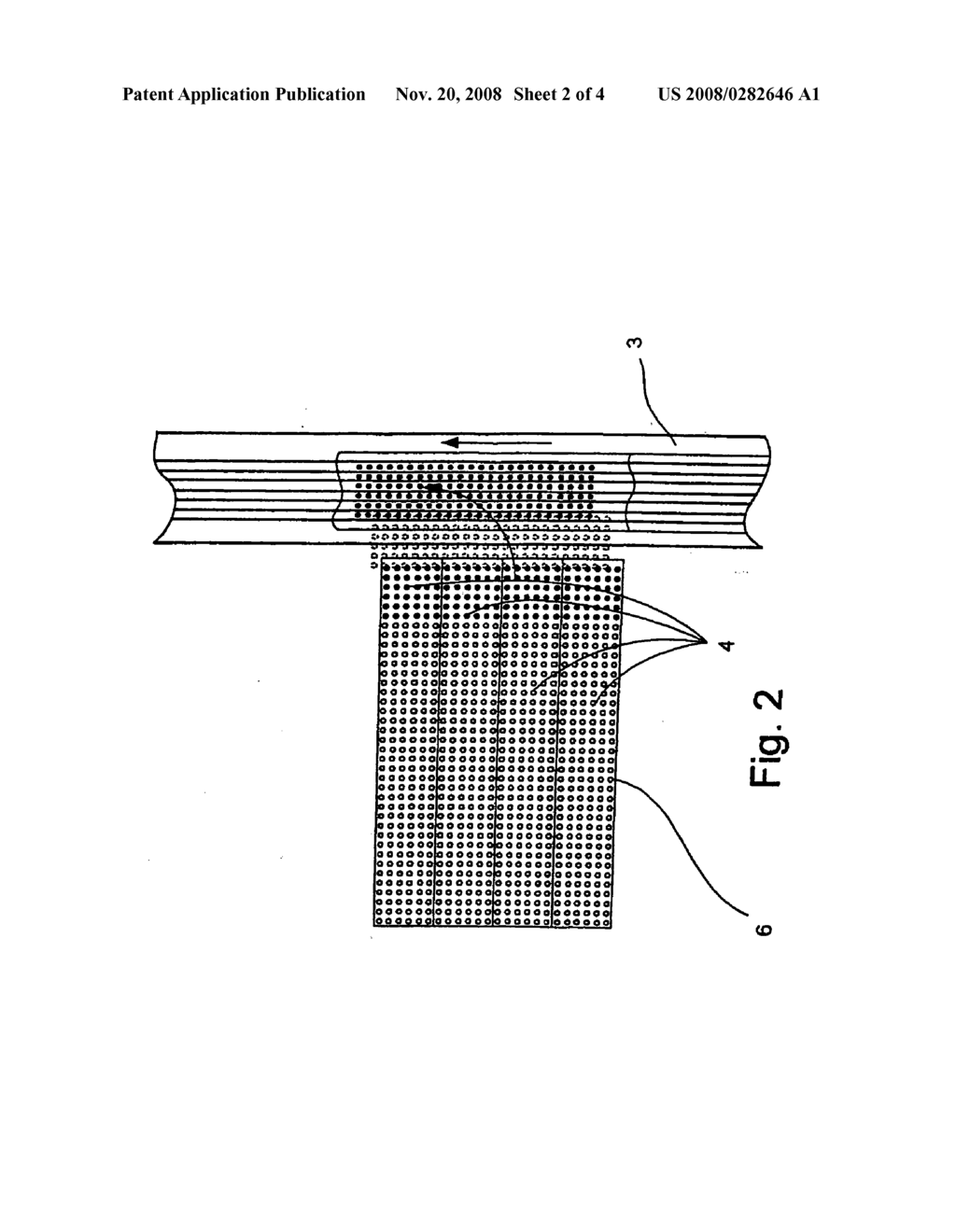 Method and Device For Transferring Products From a Supply Vessel Into the Blisters of a Foil - diagram, schematic, and image 03