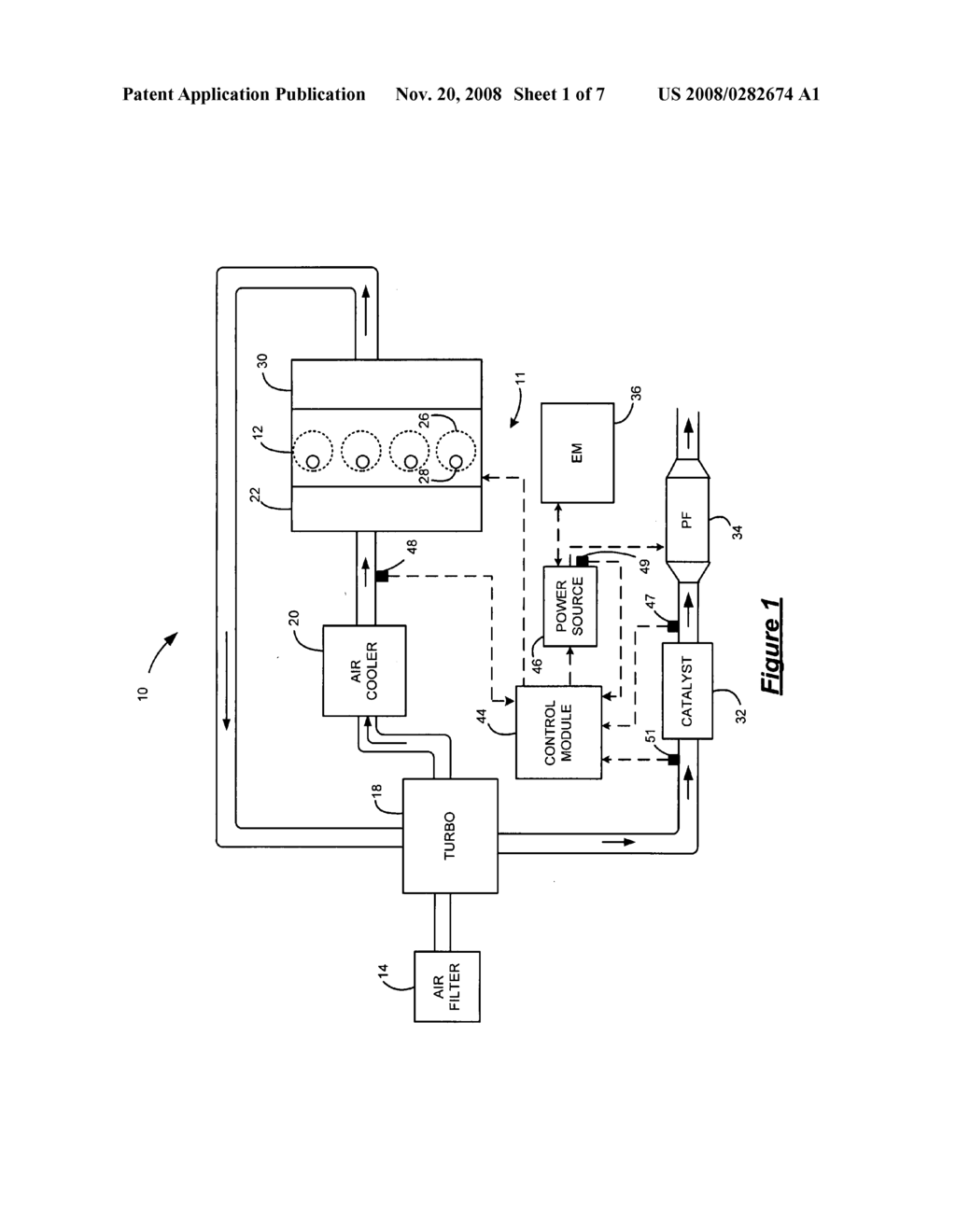 Electrically heated particulate filter regeneration methods and systems for hybrid vehicles - diagram, schematic, and image 02