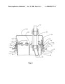 Ice Distribution Device For An Ice Retaining Unit With Optional Sensor Control Therefor diagram and image