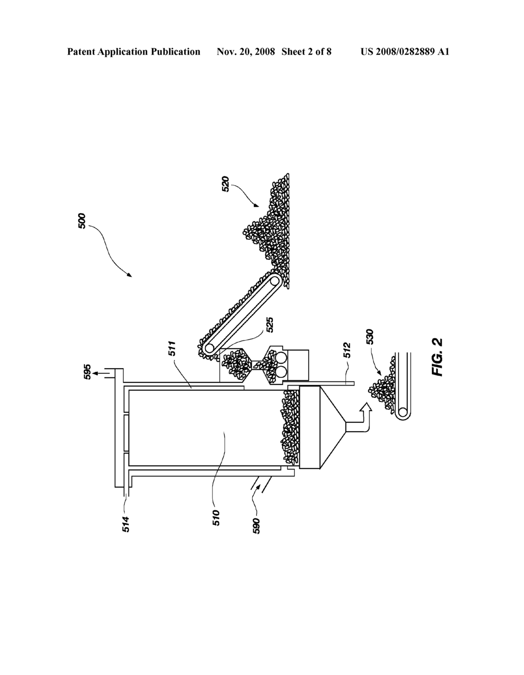 OIL SHALE BASED METHOD AND APPARATUS FOR EMISSION REDUCTION IN GAS STREAMS - diagram, schematic, and image 03