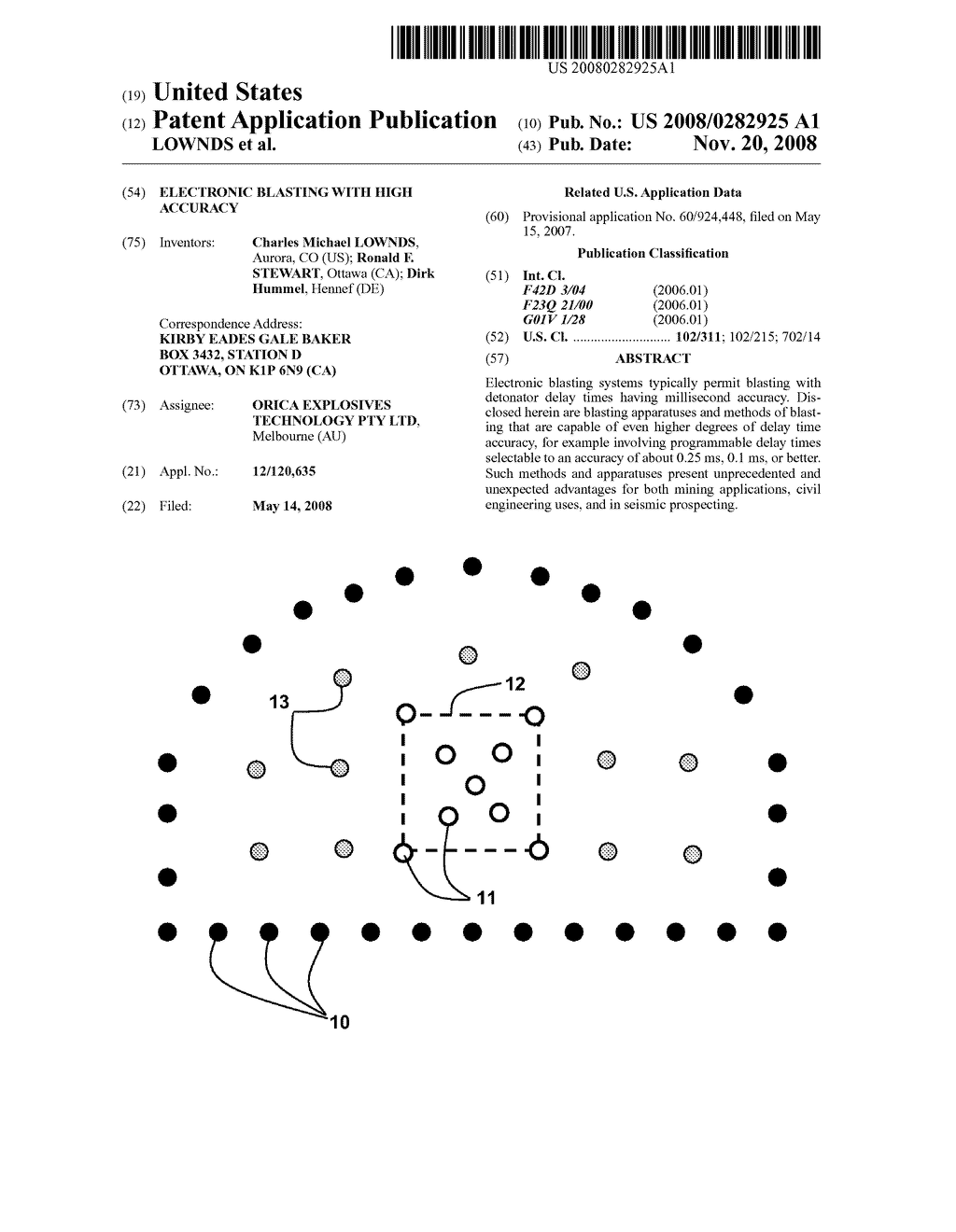 ELECTRONIC BLASTING WITH HIGH ACCURACY - diagram, schematic, and image 01