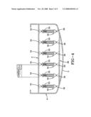 Movable deck to mitigate effects of shock diagram and image