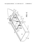 Movable deck to mitigate effects of shock diagram and image