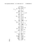 Supporting structure for a camshaft, as well as methods for mounting and manufacturing a camshaft diagram and image