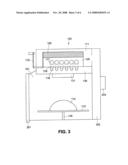 High-speed cooking oven with optimized cooking efficiency diagram and image