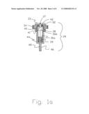 Gas pressure regulator with a valve and piston assembly diagram and image