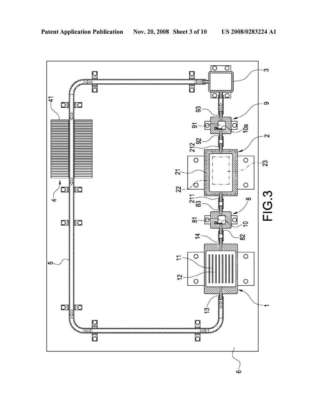 WATER-COOLING HEAT-DISSIPATING SYSTEM - diagram, schematic, and image 04