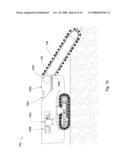 Rolling Assembly and Pick Assembly Mounted on a Trencher diagram and image