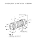 LONGITUDINAL STRINGER EXHAUST FLEX PIPE ASSEMBLY diagram and image