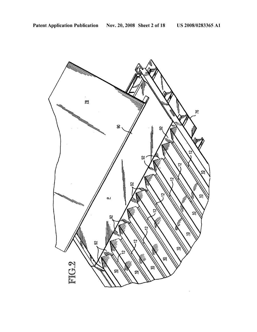 Reciprocating slat conveyor with cleanout apparatus - diagram, schematic, and image 03