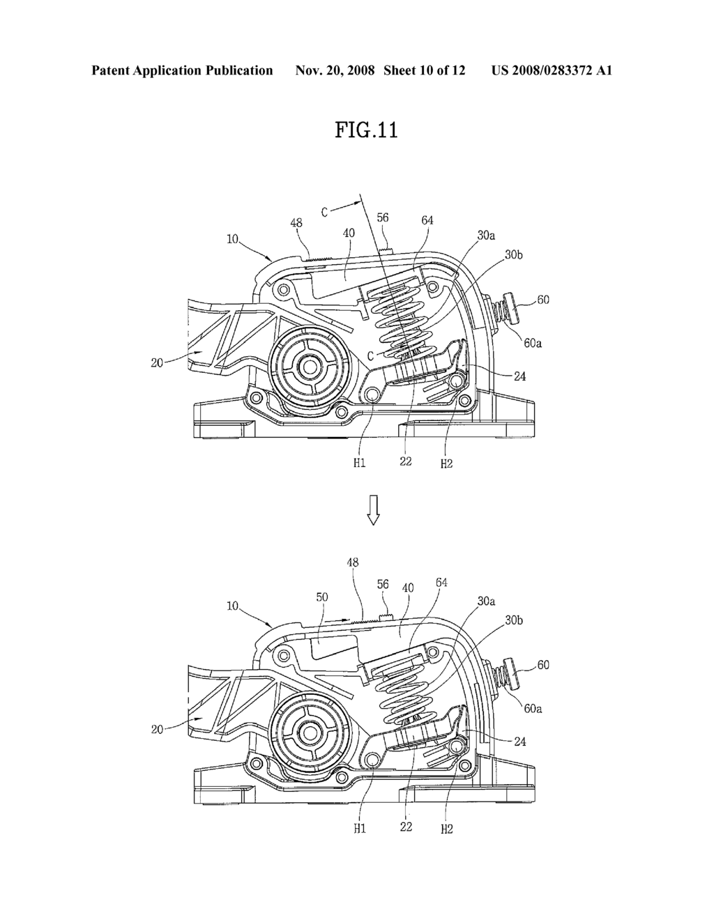 PEDAL DEVICE WITH FUNCTION OF ADJUSTING PEDAL EFFORT - diagram, schematic, and image 11