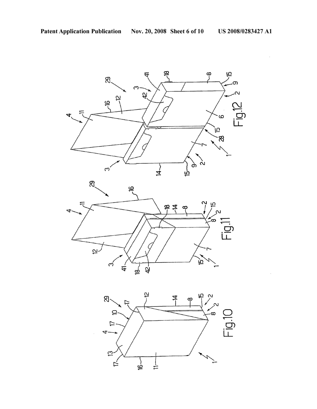 Rigid Hinged-Lid Package for Tobacco Articles - diagram, schematic, and image 07