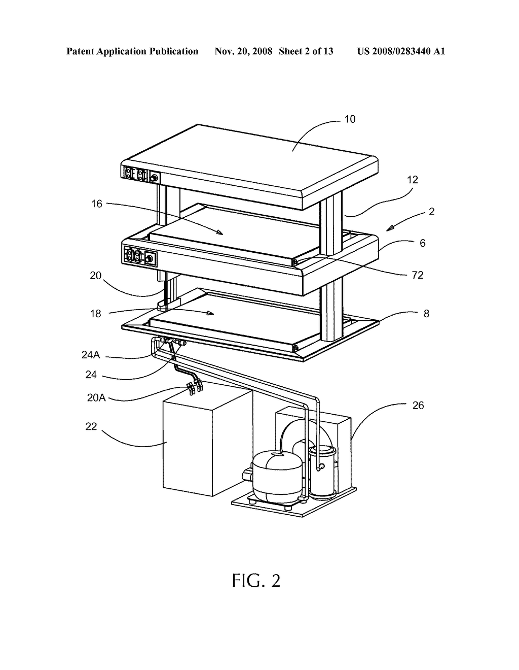 TEMPERATURE CONTROLLED FOOD TRAY SYSTEM - diagram, schematic, and image 03