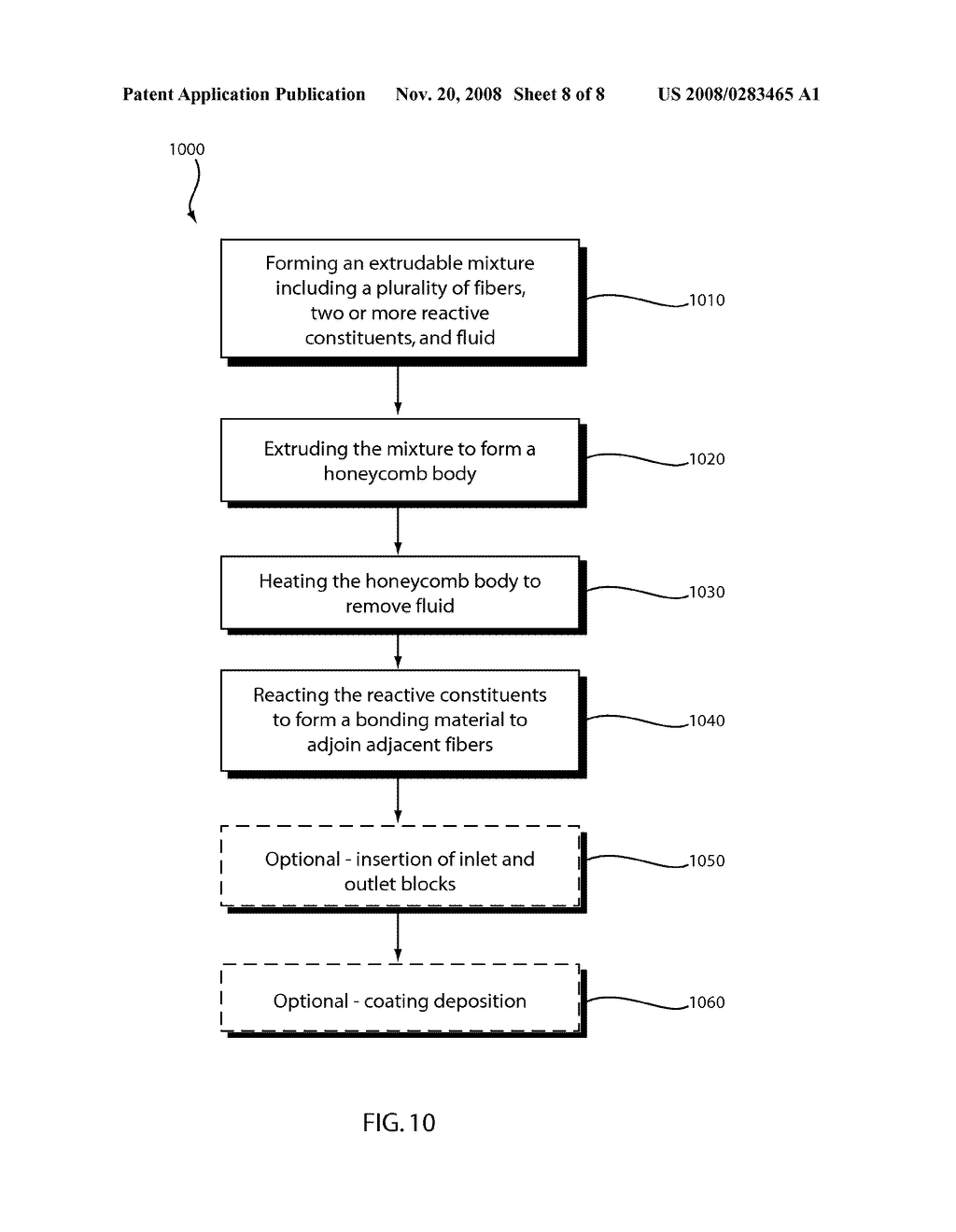 LOW COEFFICIENT OF THERMAL EXPANSION BONDING SYSTEM FOR A HIGH POROSITY CERAMIC BODY AND METHODS OF MANUFACTURE - diagram, schematic, and image 09