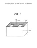 METHOD FOR FORMING ETCHING MASK, METHOD FOR FABRICATING THREE-DIMENSIONAL STRUCTURE AND METHOD FOR FABRICATING THREE-DIMENSIONAL PHOTONIC CRYSTALLINE LASER DEVICE diagram and image