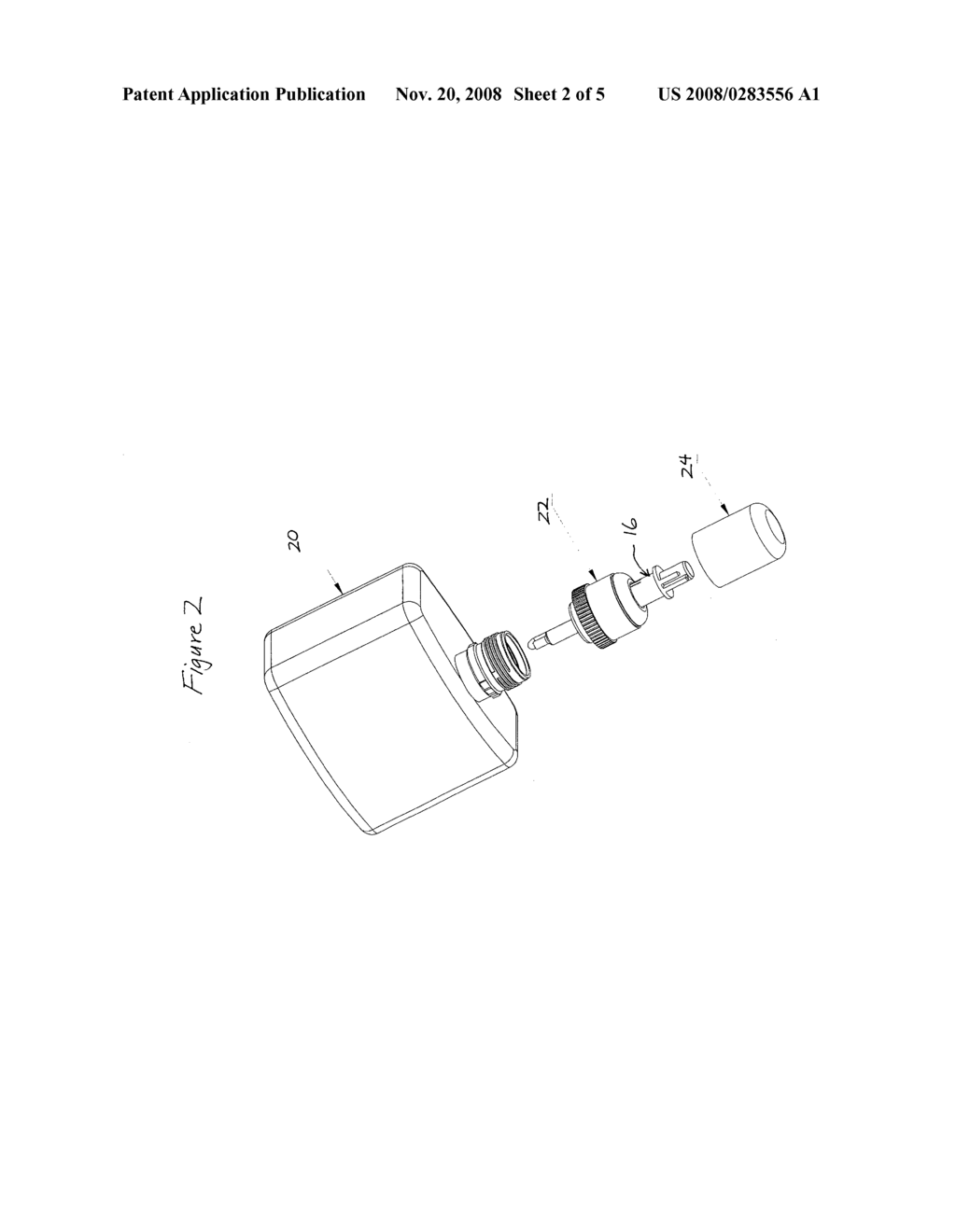 Keyed dispensing cartridge system - diagram, schematic, and image 03