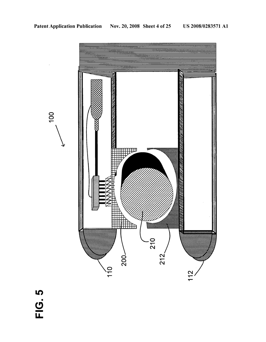 Sensing surgical fastener - diagram, schematic, and image 05