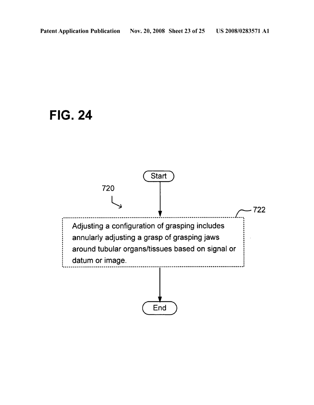 Sensing surgical fastener - diagram, schematic, and image 24