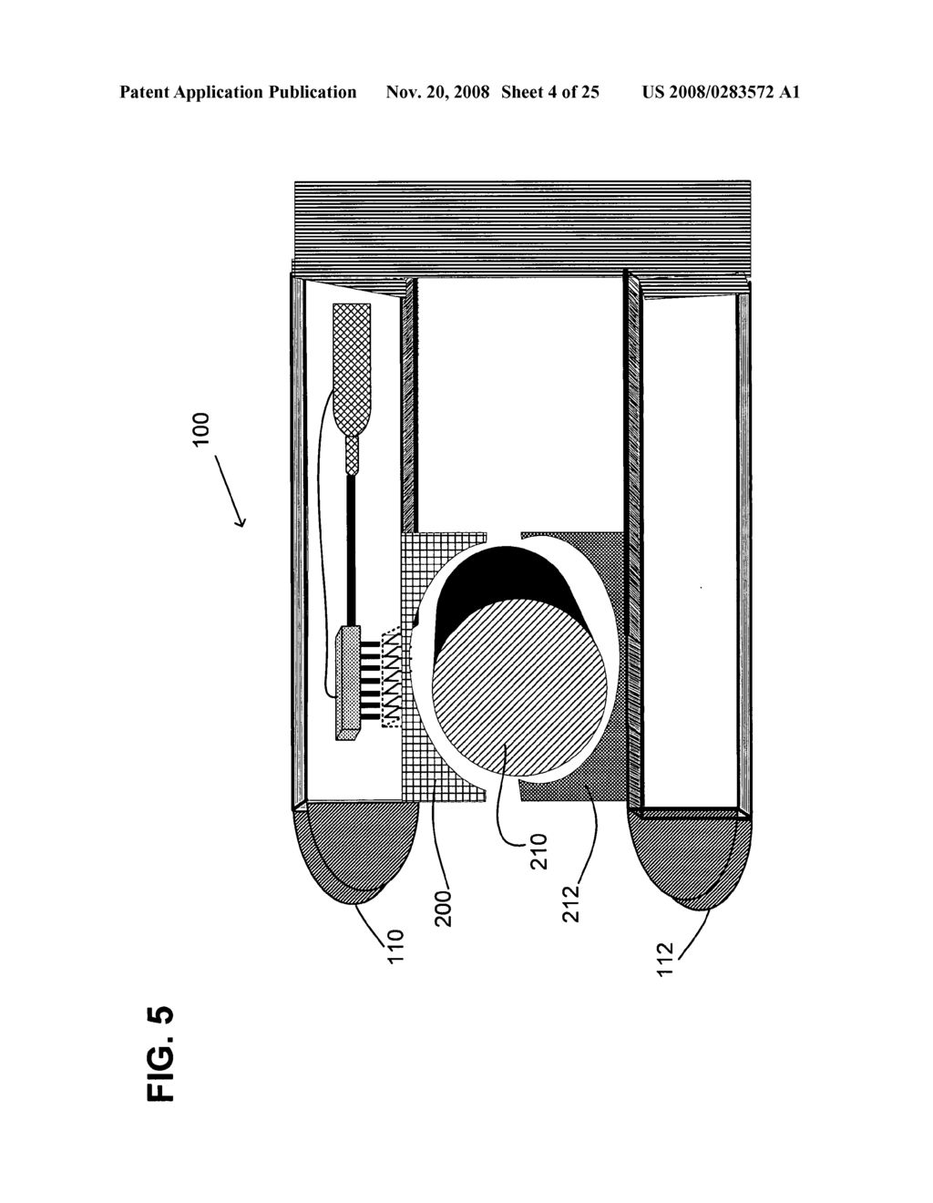 Surgical stapling instrument with chemical sealant - diagram, schematic, and image 05