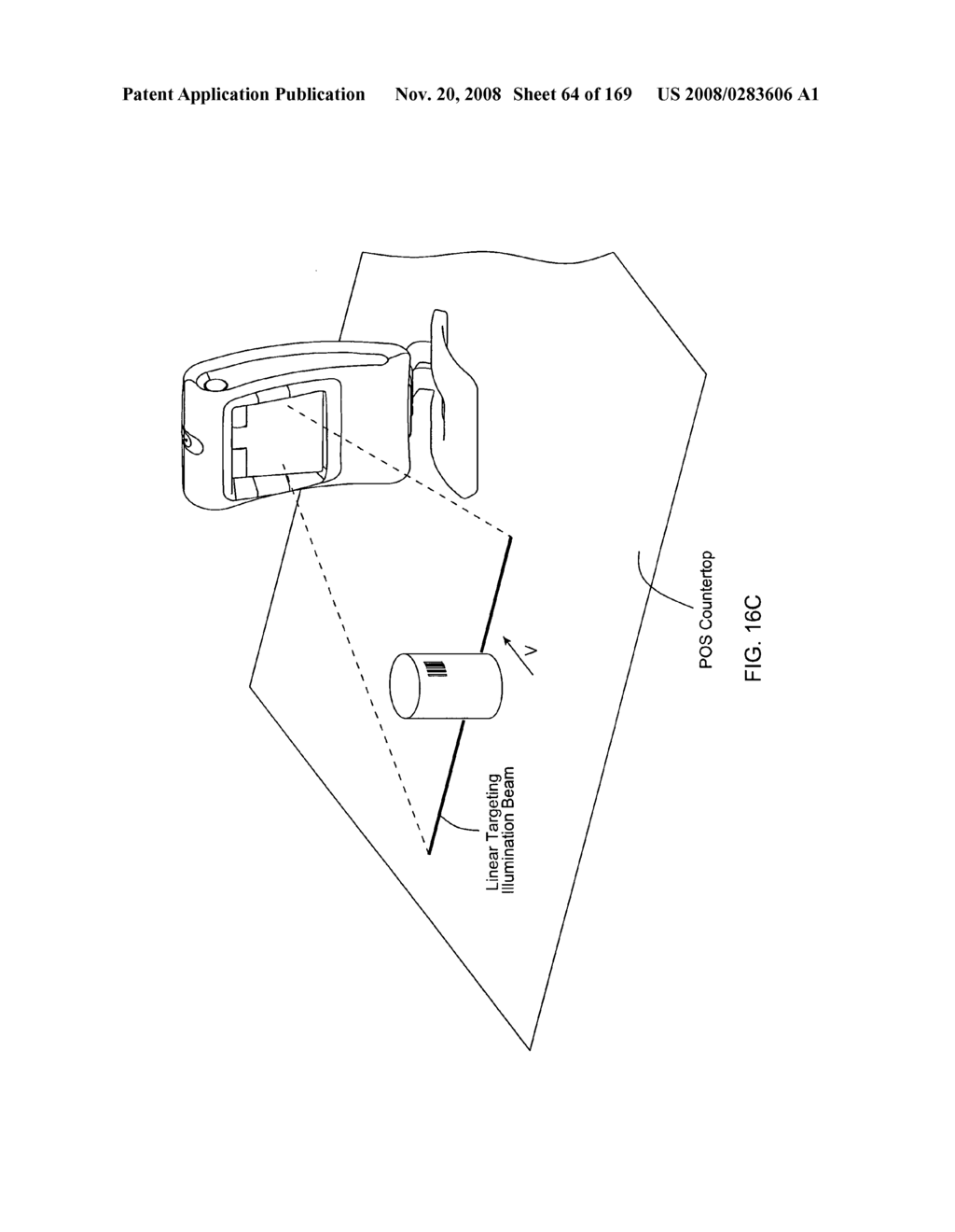 Digital image capture and processing system supporting a periodic snapshot mode of operation wherein during each image acquistion cycle, the rows of image detection elements in the image detection array are exposed simultaneously to illumination - diagram, schematic, and image 66