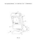 Method of illuminating objects on a countertop surface using an automatically-triggered digital image capture and processing system which maintains illumination rays substantially within the field of view (FOV) of said system, above which the field of view (FOV) of human operator and spectating customers are positioned diagram and image