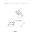 Method of illuminating objects on a countertop surface using an automatically-triggered digital image capture and processing system which maintains illumination rays substantially within the field of view (FOV) of said system, above which the field of view (FOV) of human operator and spectating customers are positioned diagram and image