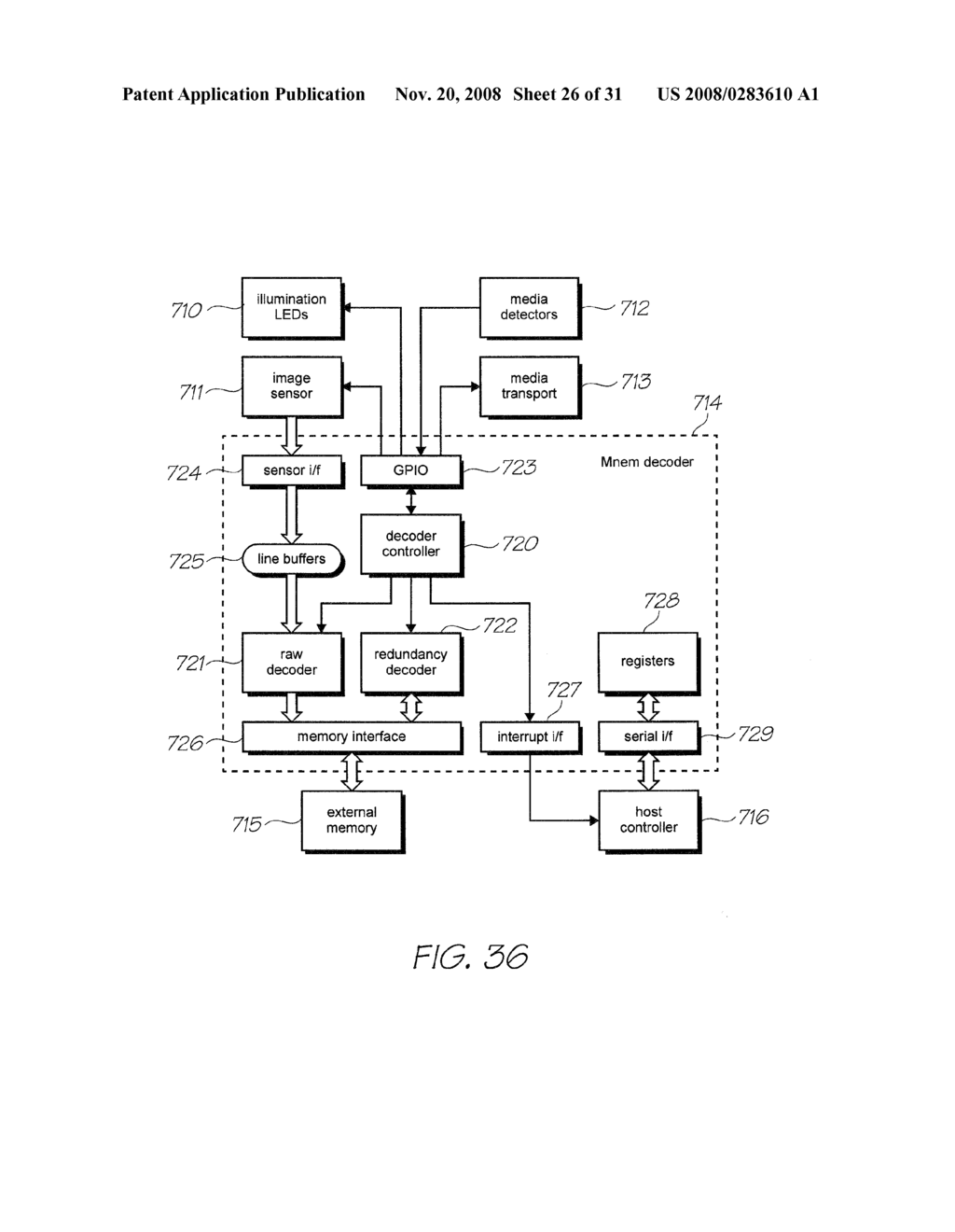 SYSTEM SURFACE FOR DECODING CODED DATA - diagram, schematic, and image 27