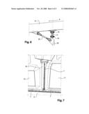 Aircraft Ventral Fairing Partition Wall and Aircraft Equipped with a Ventral Fairing diagram and image