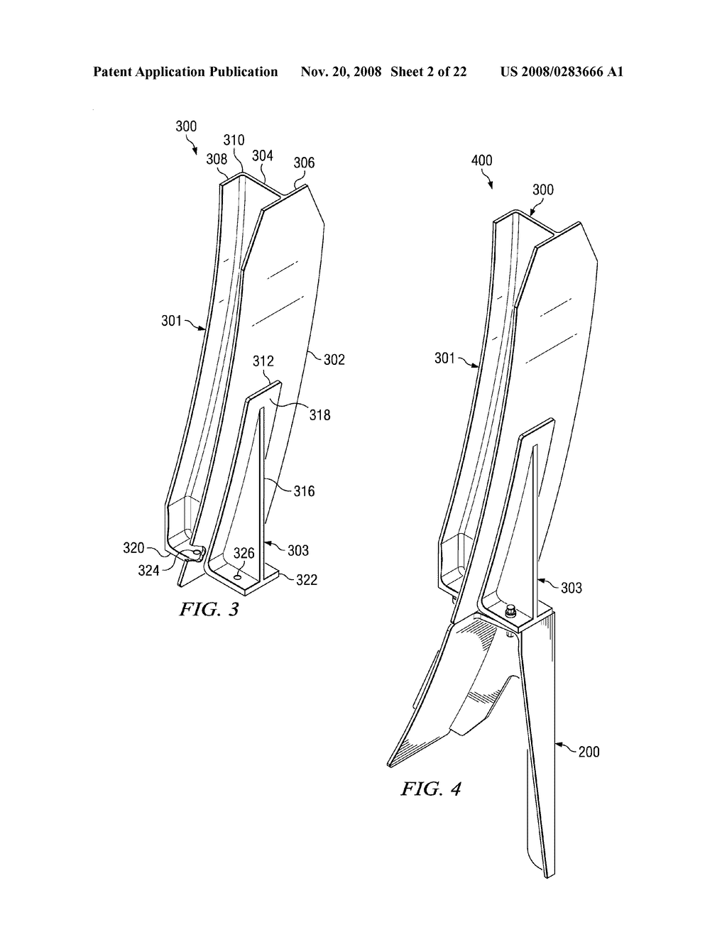 METHOD AND APPARATUS FOR ATTACHING A WING TO A BODY - diagram, schematic, and image 03