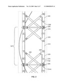 K-truss deployable boom system diagram and image