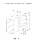 Hanger with photo display diagram and image