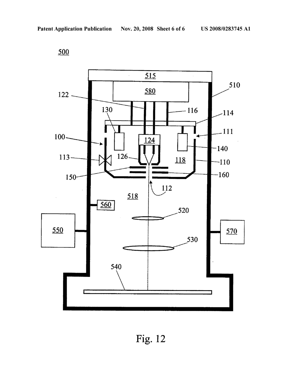 EMITTER CHAMBER, CHARGED PARTICAL APPARATUS AND METHOD FOR OPERATING SAME - diagram, schematic, and image 07