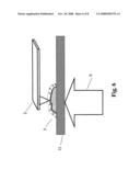 High frequency deflection measurement of IR absorption diagram and image