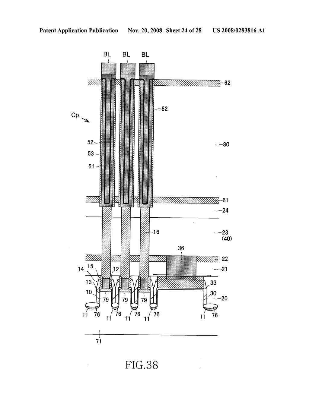 SEMICONDUCTOR MEMORY DEVICE AND METHOD OF MANUFACTURING THE SAME - diagram, schematic, and image 25