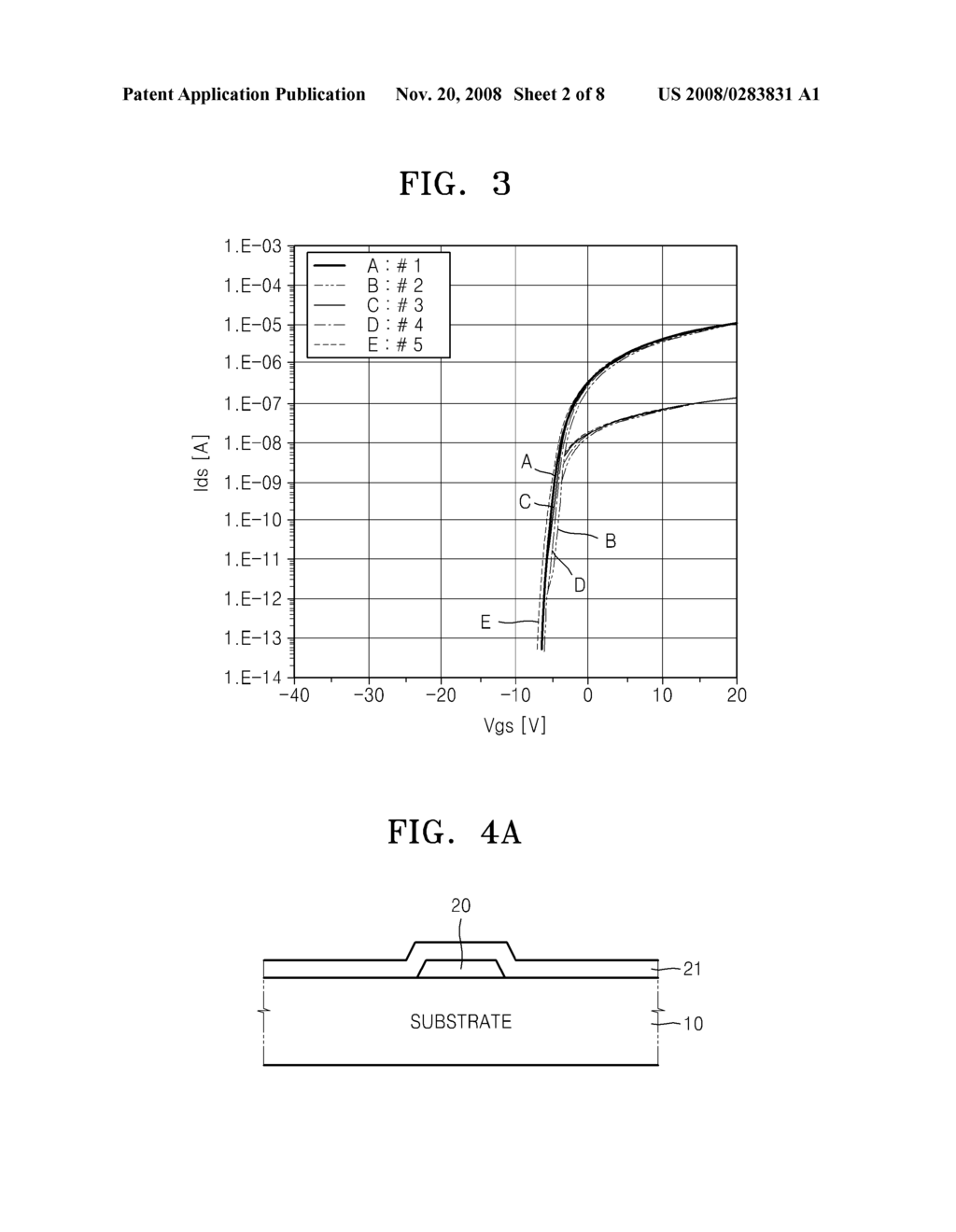 ZnO-BASED THIN FILM TRANSISTOR AND METHOD OF MANUFACTURING THE SAME - diagram, schematic, and image 03