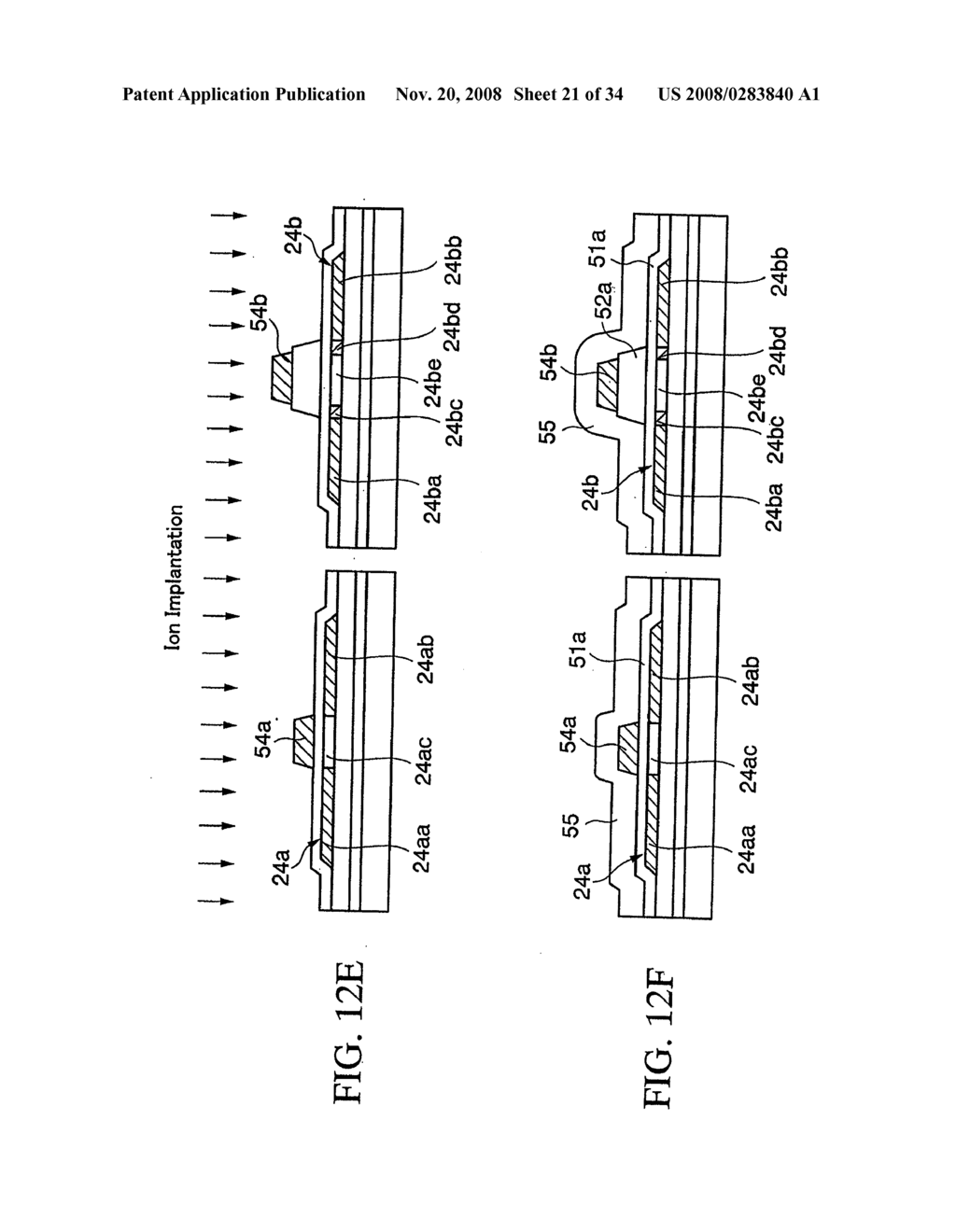 THIN FILM TRANSISTOR DEVICE AND METHOD OF MANUFACTURING THE SAME, AND LIQUID CRYSTAL DISPLAY DEVICE - diagram, schematic, and image 22